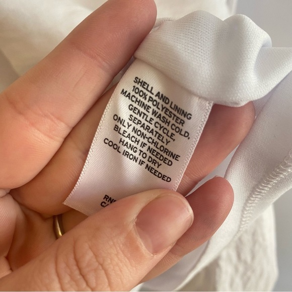 BP White Sleeveless Spaghetti Strap Slip Dress‎ - Picture 4 of 5